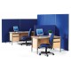 ES 1500mm High Office Partition